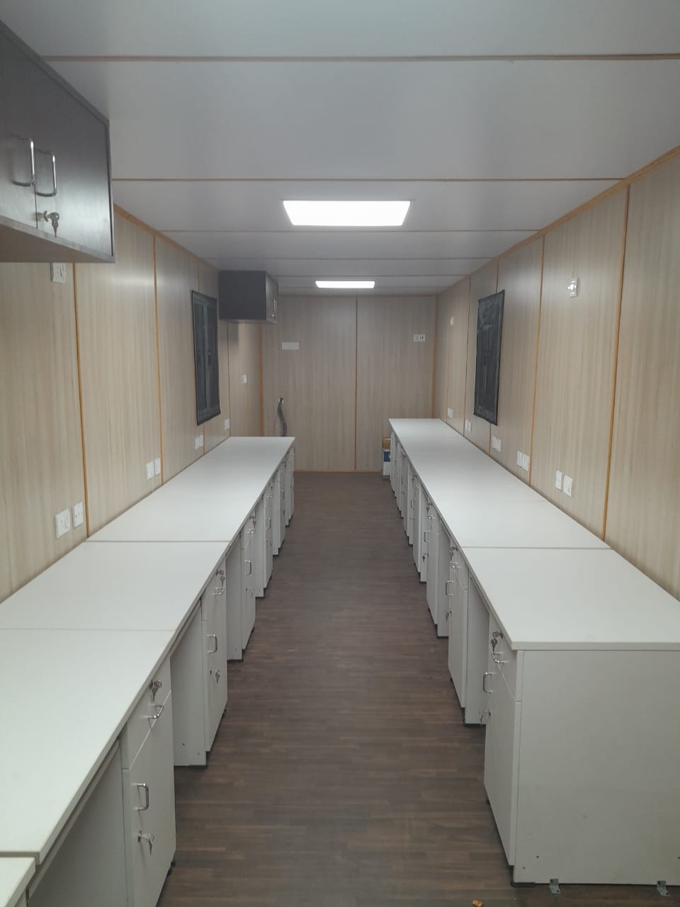 Container home on a wide horizon